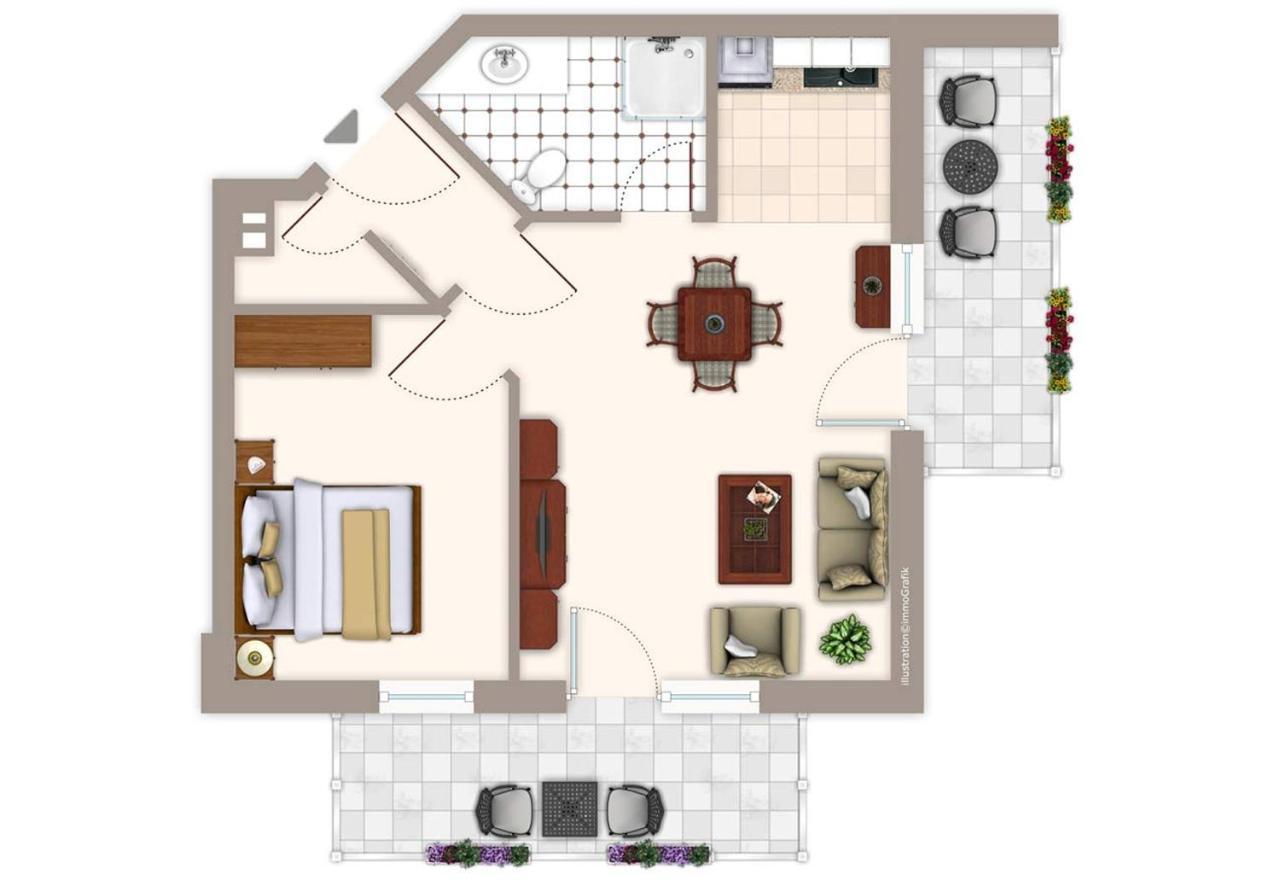 Apartament Abendrot Juliusruh Zewnętrze zdjęcie
